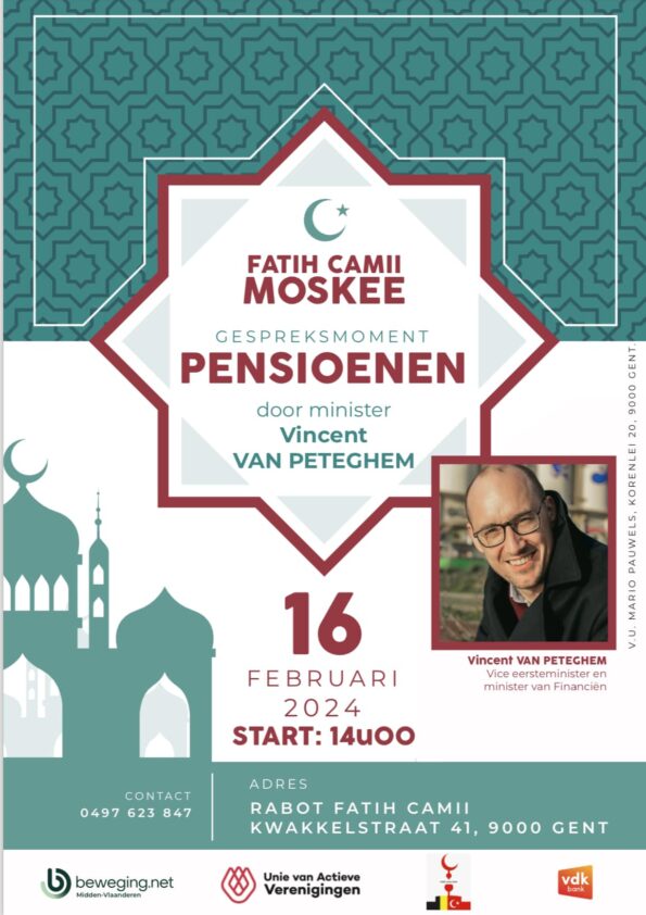 Gespreksmoment Pensioenen door minister Vincent Van Peteghem