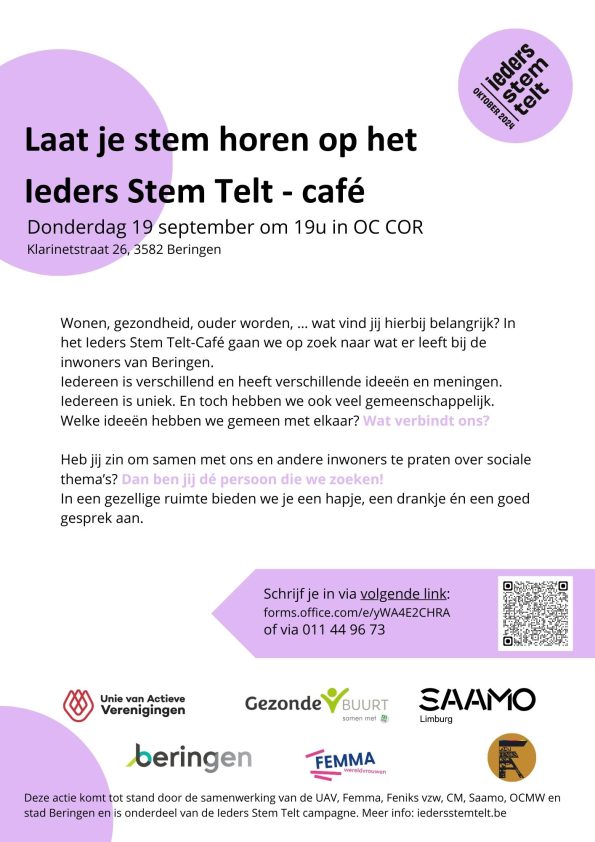 Ieder Stem Telt Café