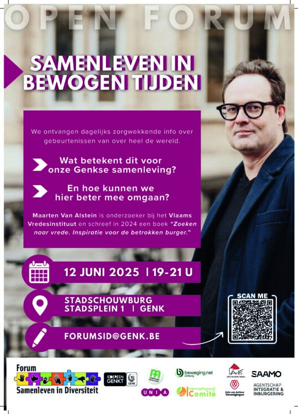 Open Forum: Samenleven in bewogen tijden