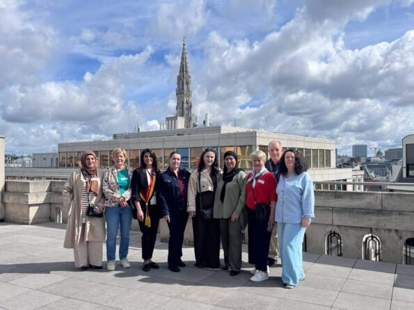 Bezoek van Cultur&Elles aan het Brussels Parlement op 11 juni 2026