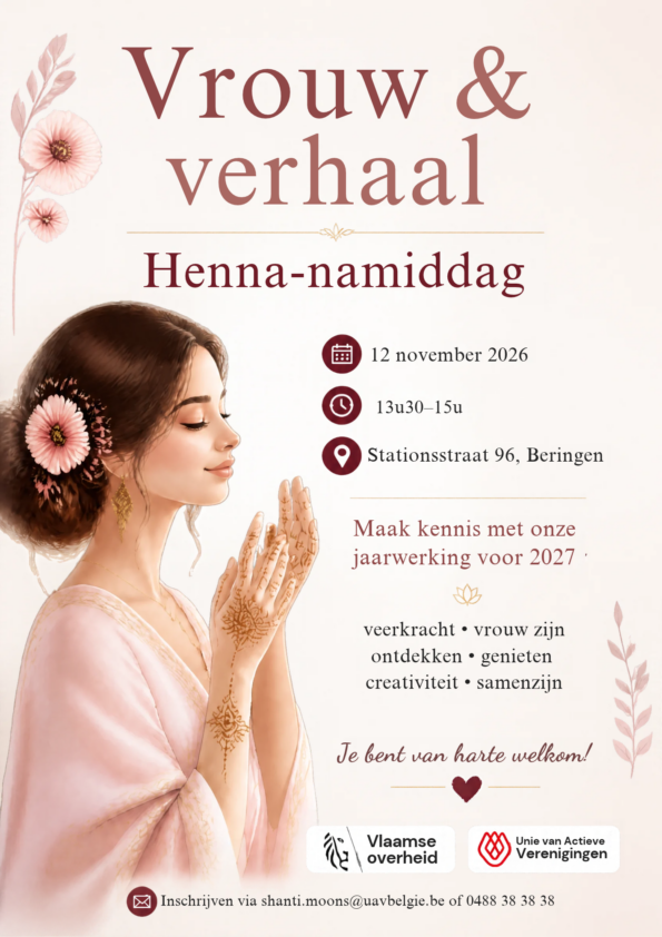 Vrouw en verhaal: Henna-namiddag